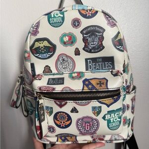 The Beatles Patchwork Backpack